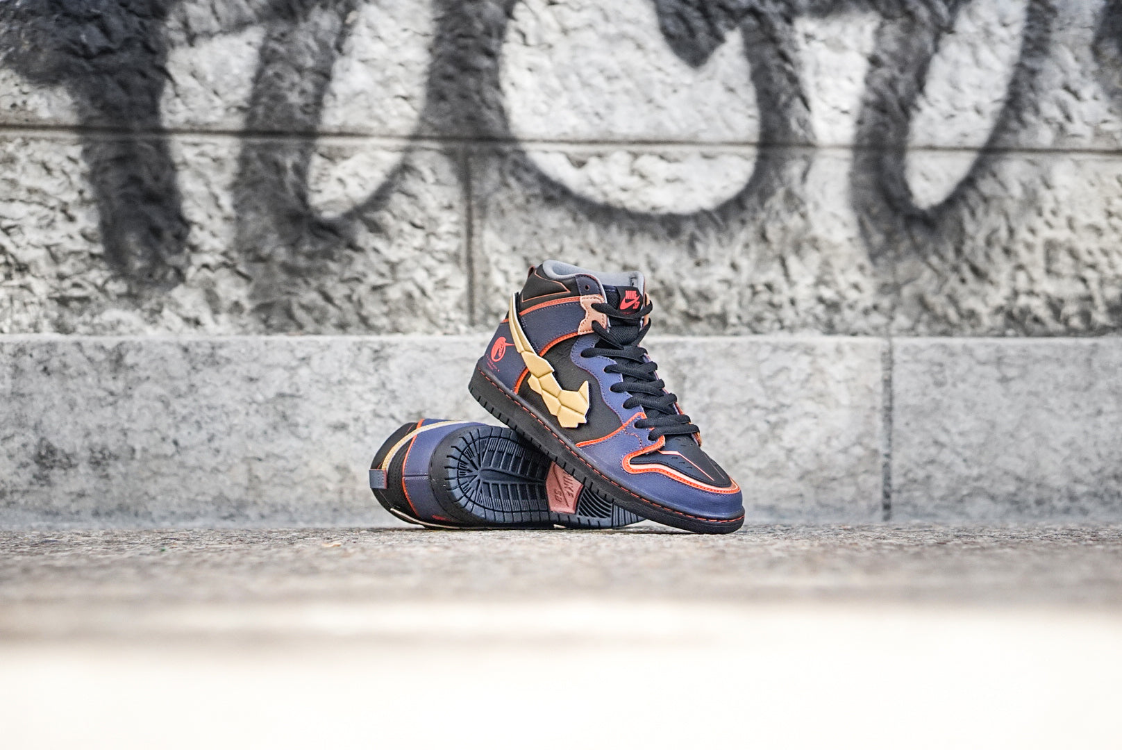 Nike SB dunk high gundam banshee