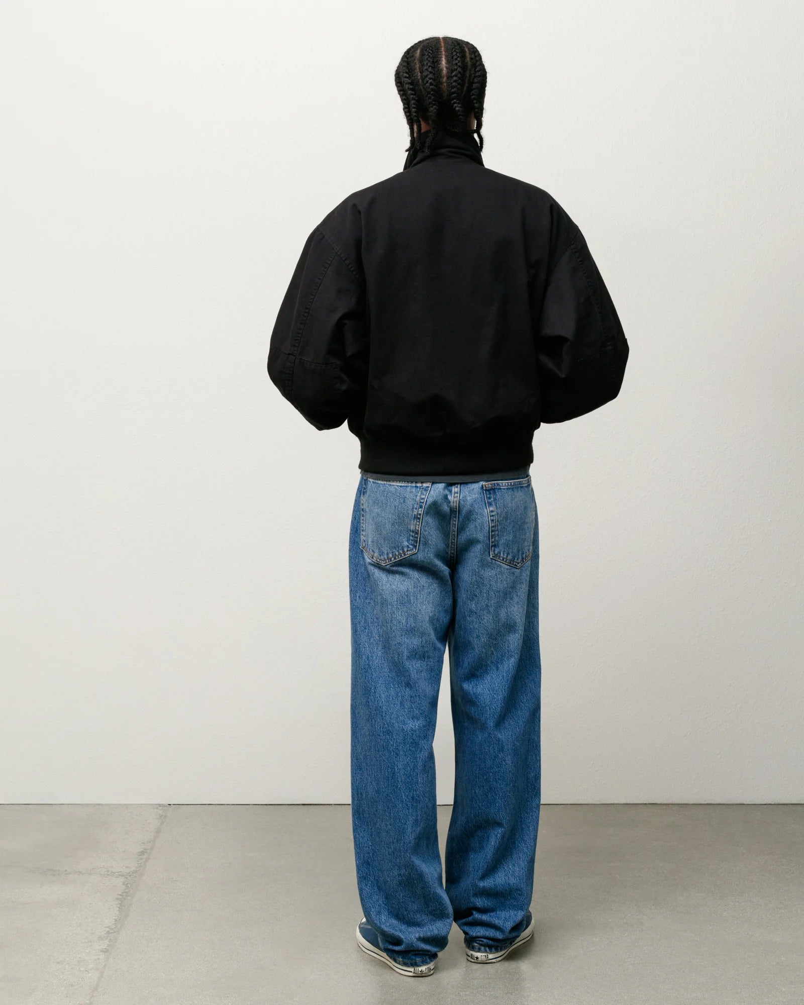 Stussy Jacket - Flight Bomber - Black