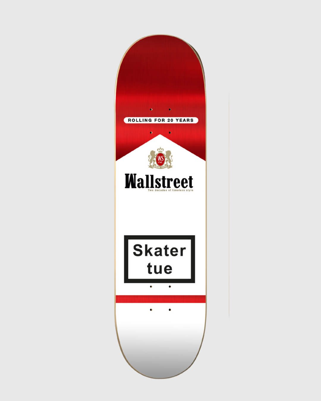 Wallstreet Board - Malbac - Original Red