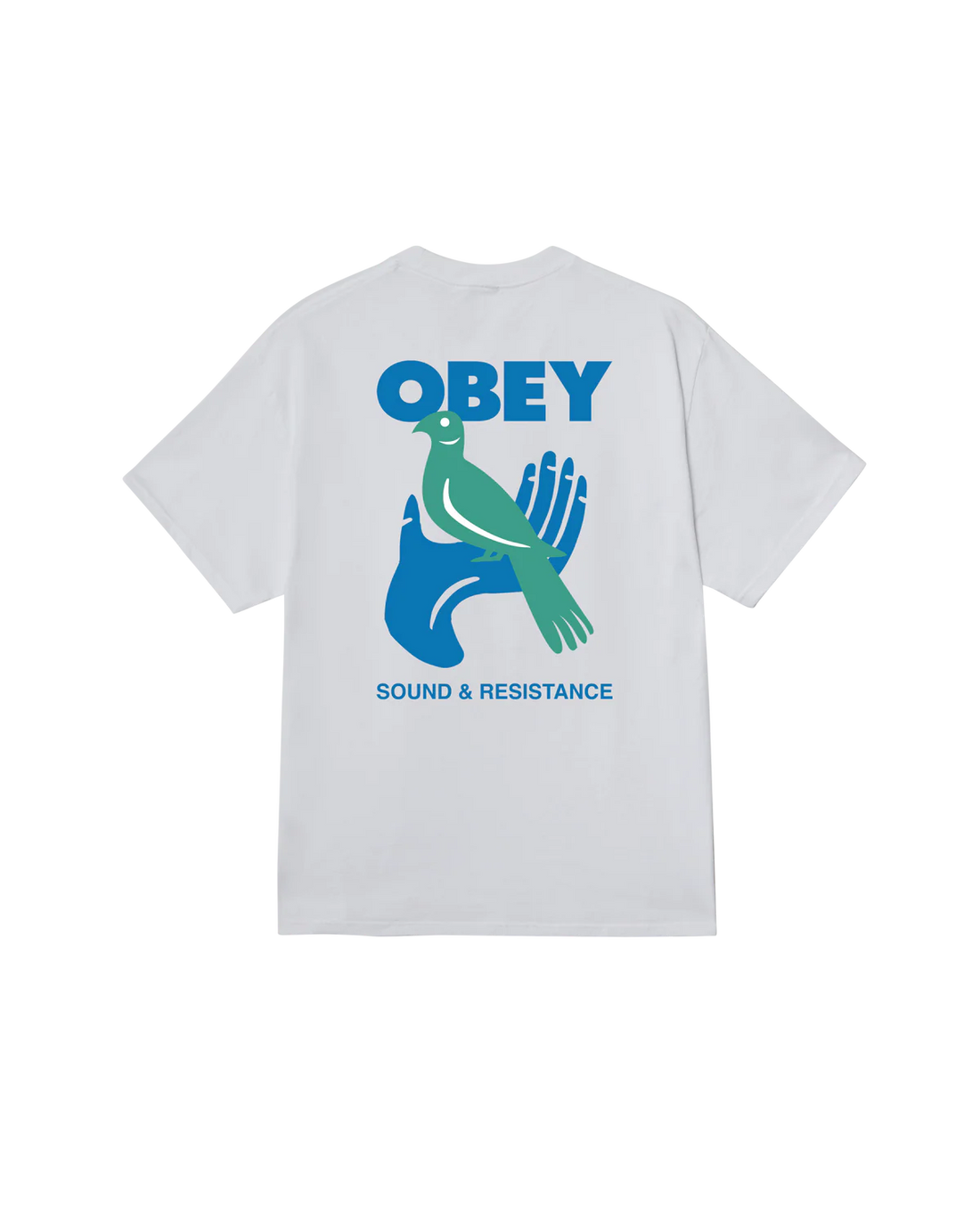 Obey Tee - Sound and Resistance - White