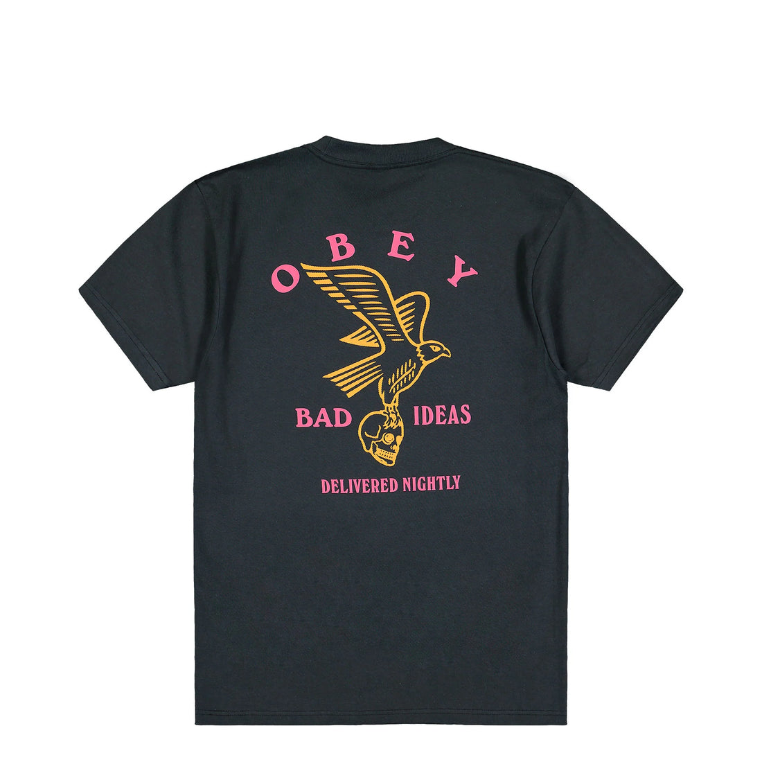 Obey Tee - Bad Ideas Eagle - Vintage Black