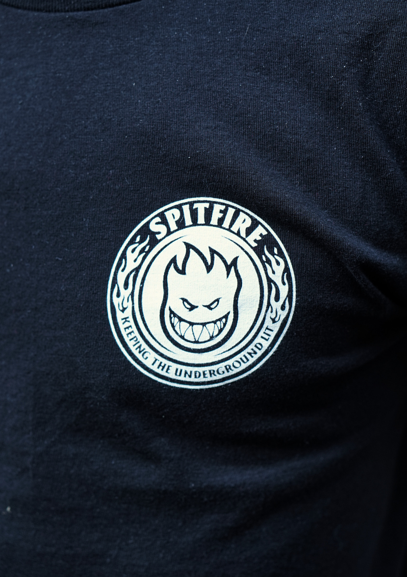 Spitfire Tee - Wallstreet - Black