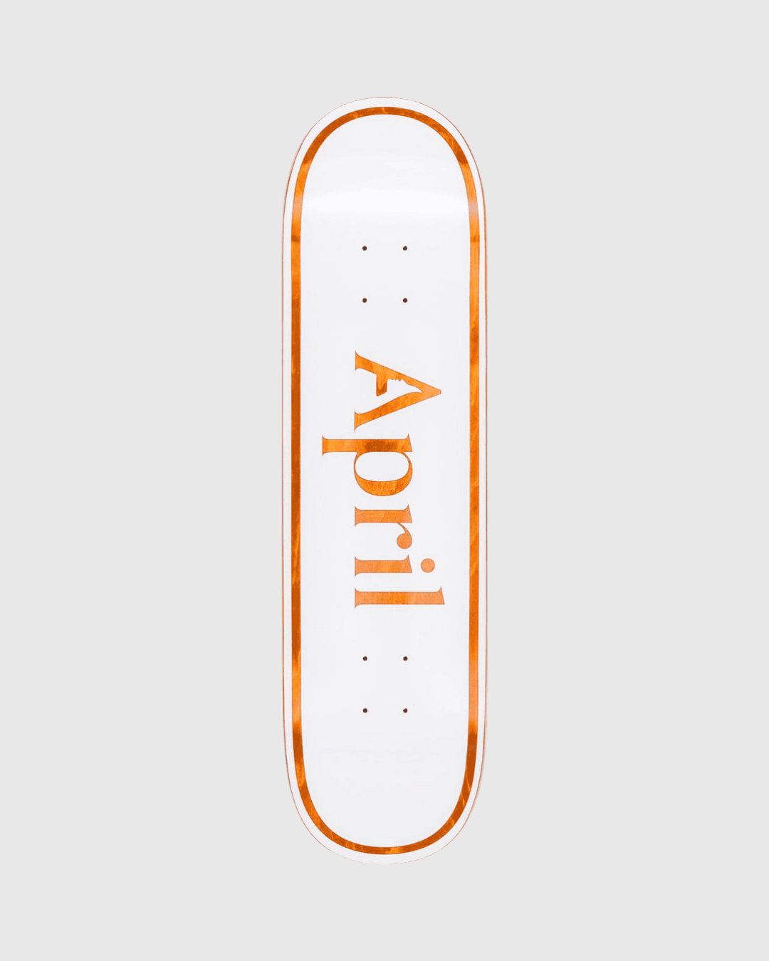 April Board - OG Logo Orange - 7.8"