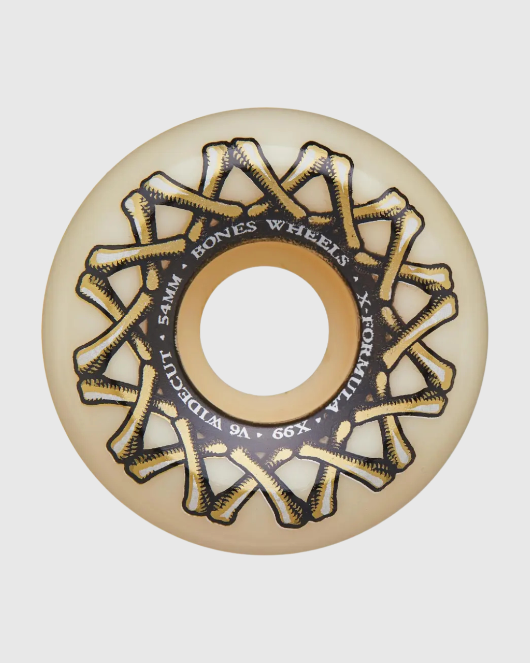 Bones Wheels - XF V6 Widecuts - Cross - 54mm - X99