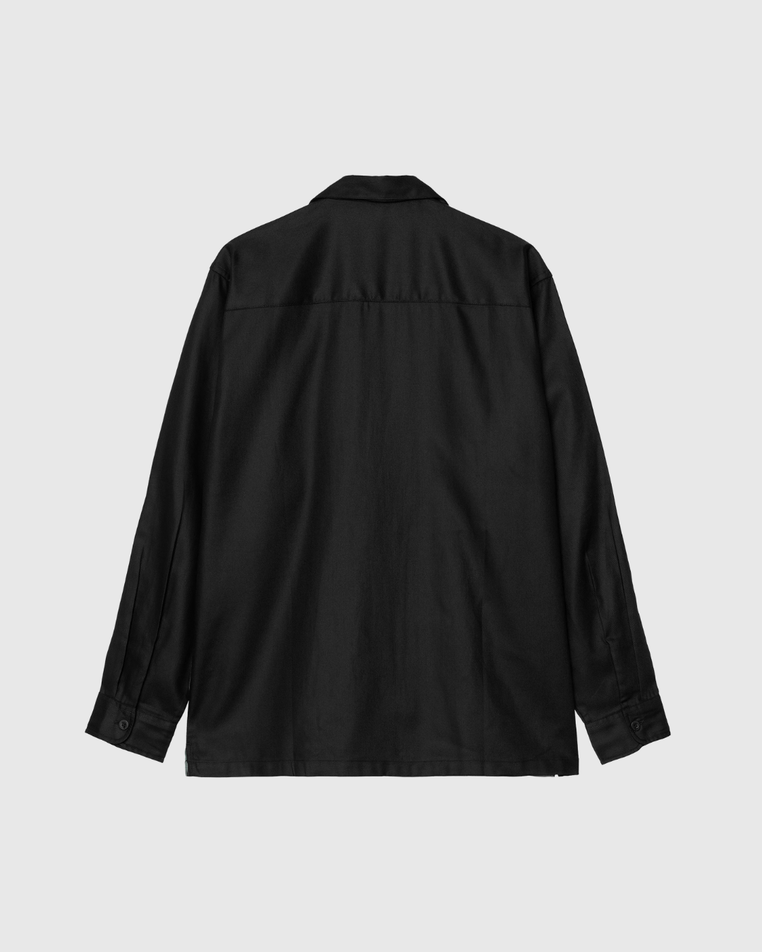 Carhartt WIP Chemise - Delaney - Black / Silver Pine