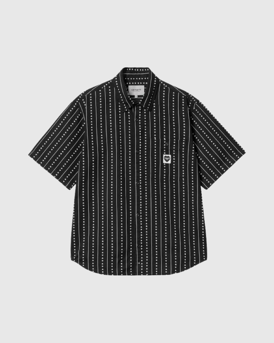 Carhartt WIP Shirt - Drewe - Black / Nat