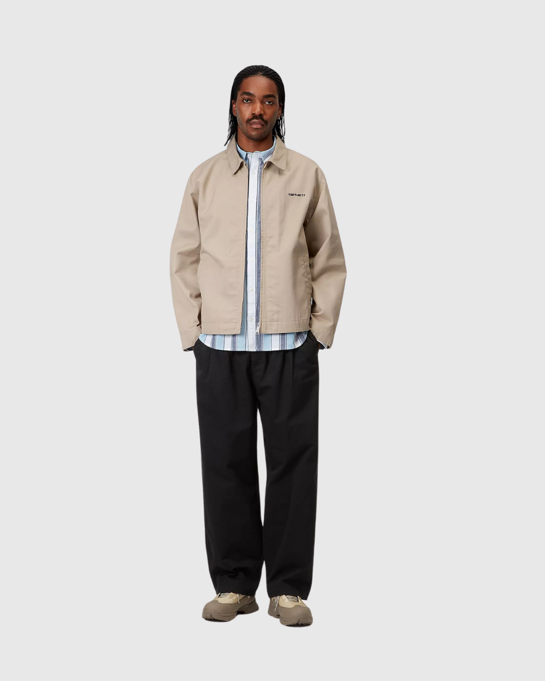 Carhartt WIP Pant - Marv - Black Stone Washed