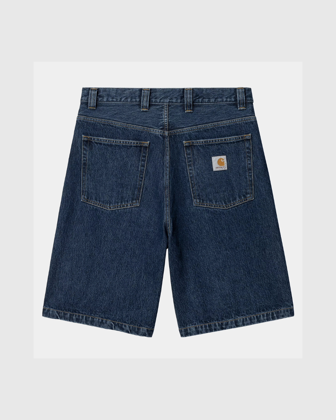 Carhartt WIP Short - Brandon - Blue Stone Washed