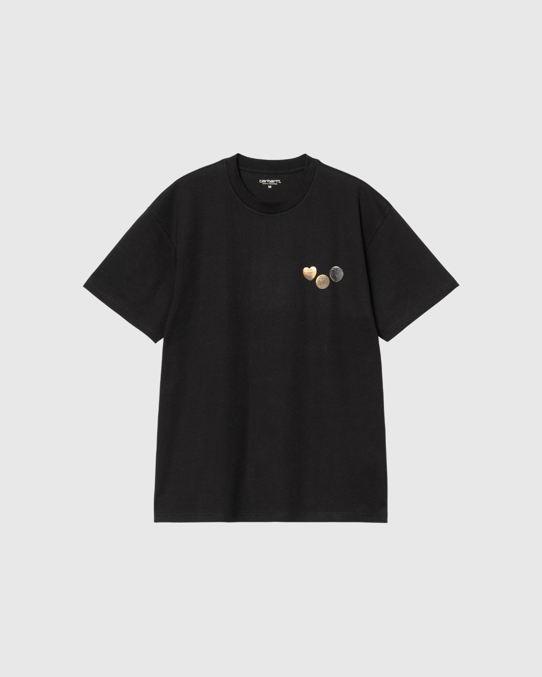 Carhartt WIP Tee - Button - Black