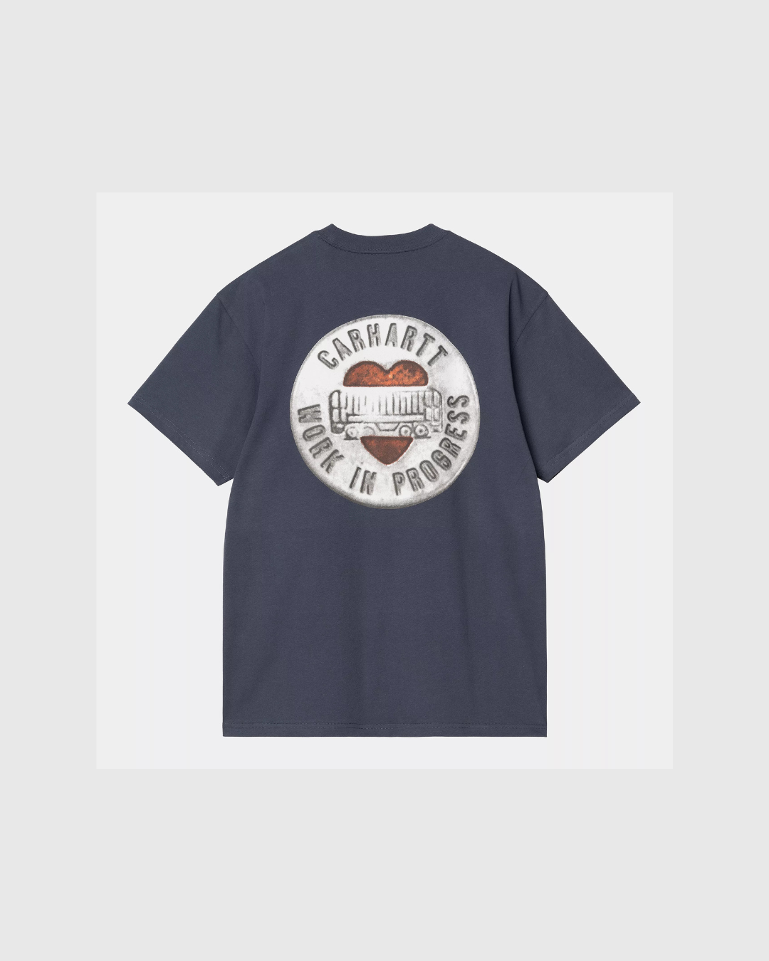 Carhartt WIP Tee - Button - Blue