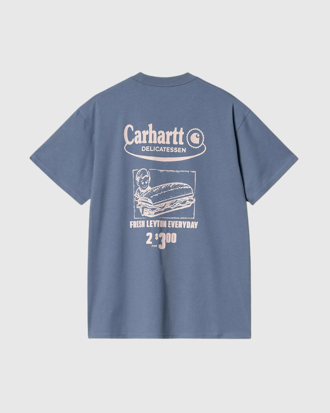 Carhartt WIP Tee - Catalogue - Blue Iris / Air Pink