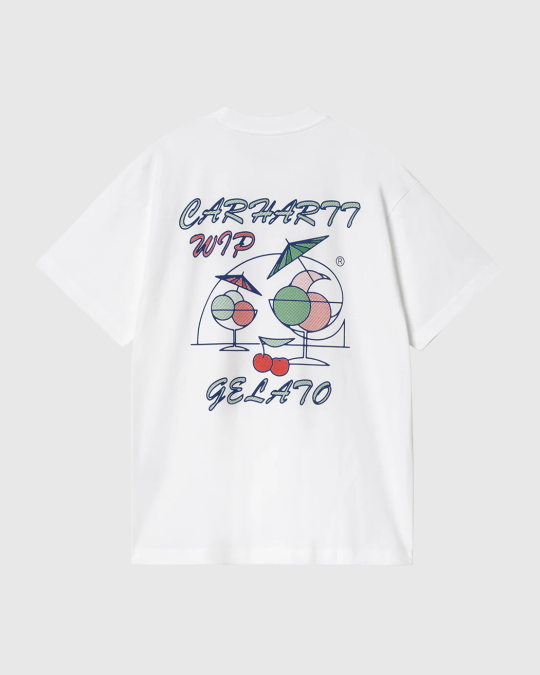 Carhartt WIP Tee - Gelato - White