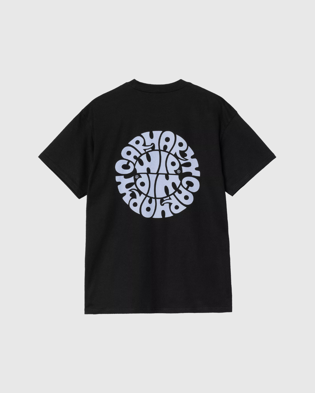 Carhartt WIP Tee - Jazzy - Black / Air Sky