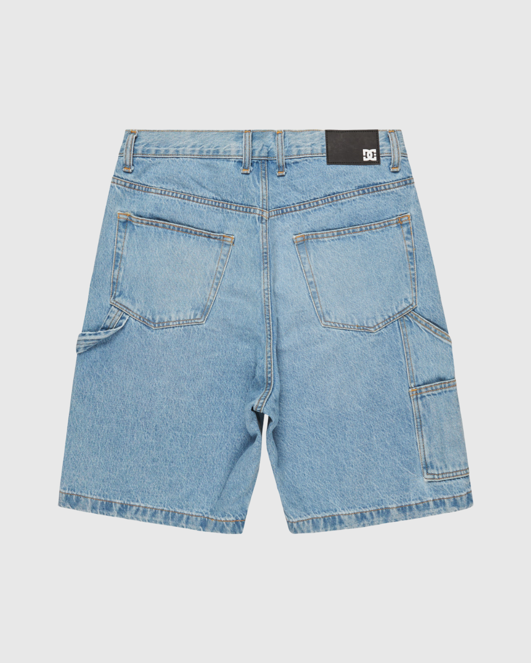 DC Short - Carpenter Baggy Denim - Blue Heavy Washed