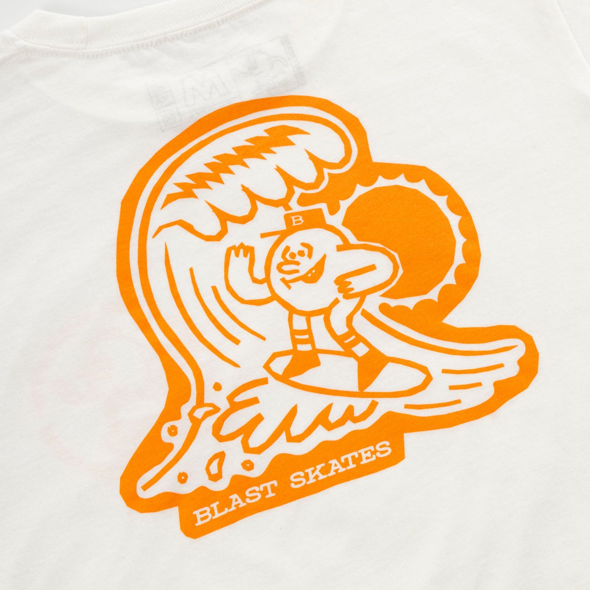 Blast Tee Kids - Surfer - White