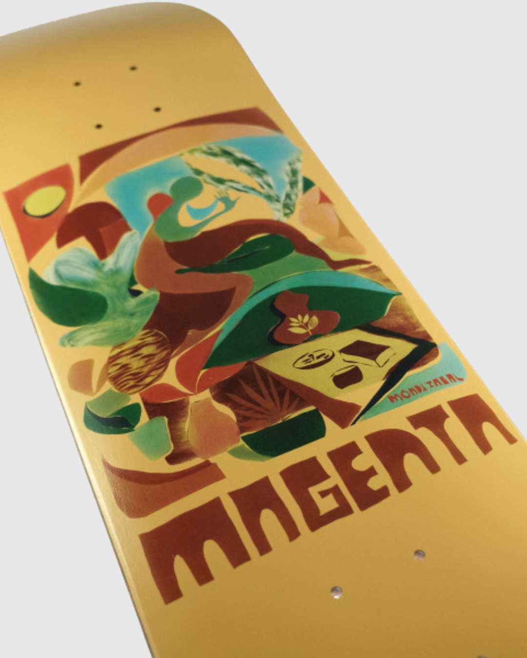 Magenta Board - Javier Mendizabal Guest Artist - 8.625"