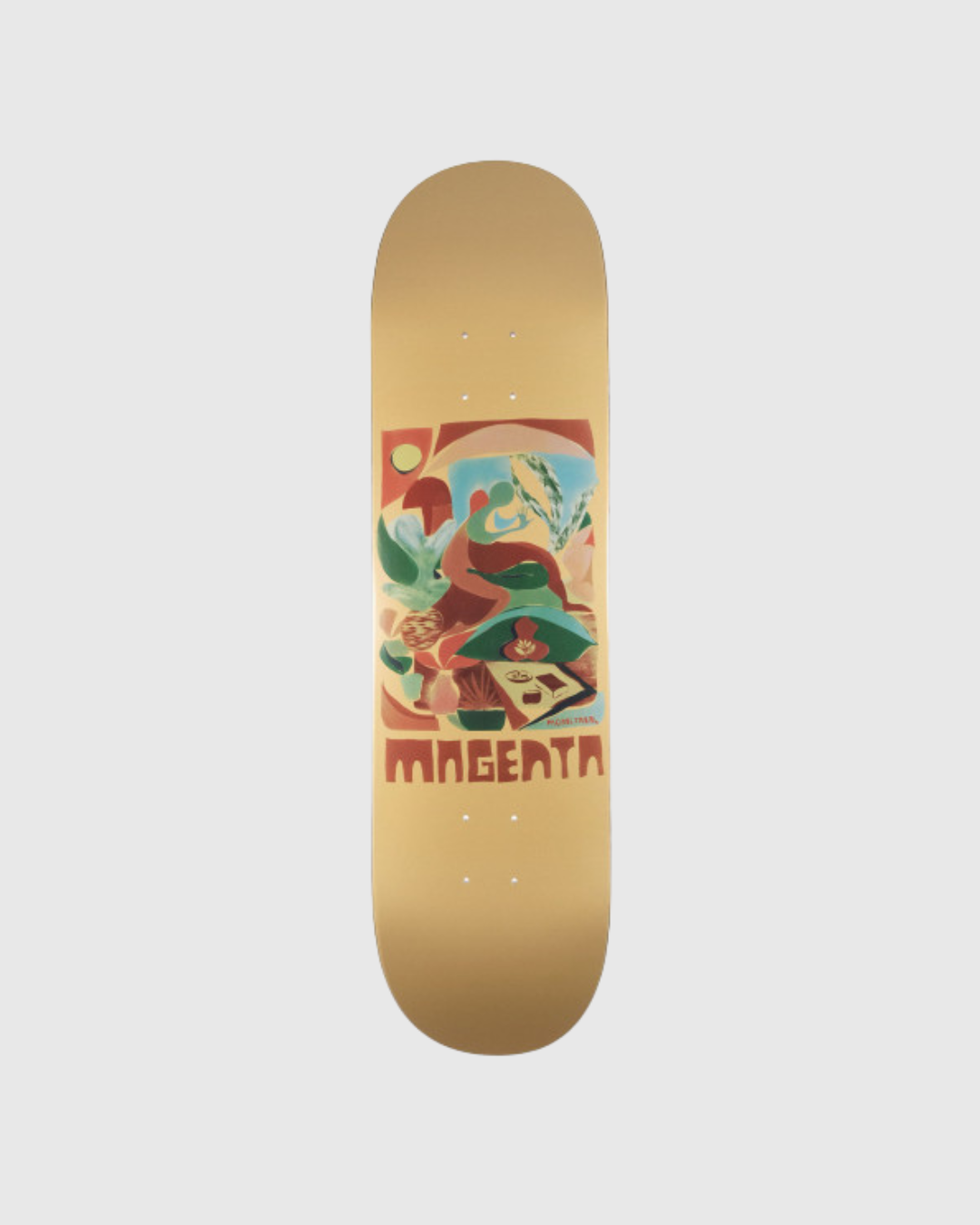 Magenta Board - Javier Mendizabal Guest Artist - 8.625"