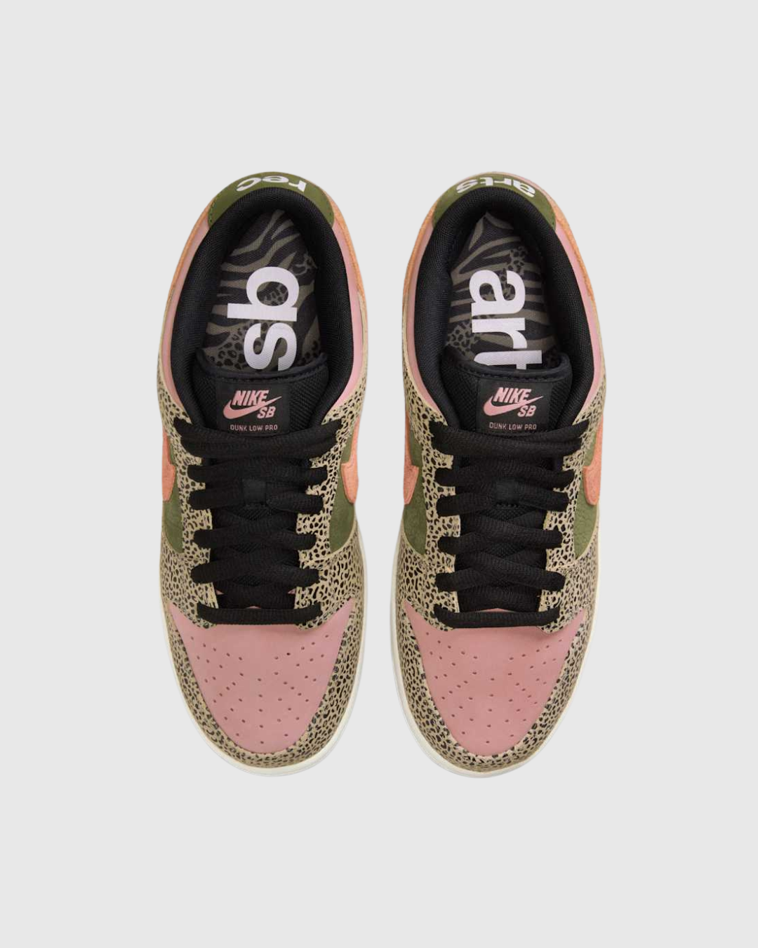 Nike SB - Dunk Low Pro X Arts-Rec - Khaki/Amber Brown/Rough Green