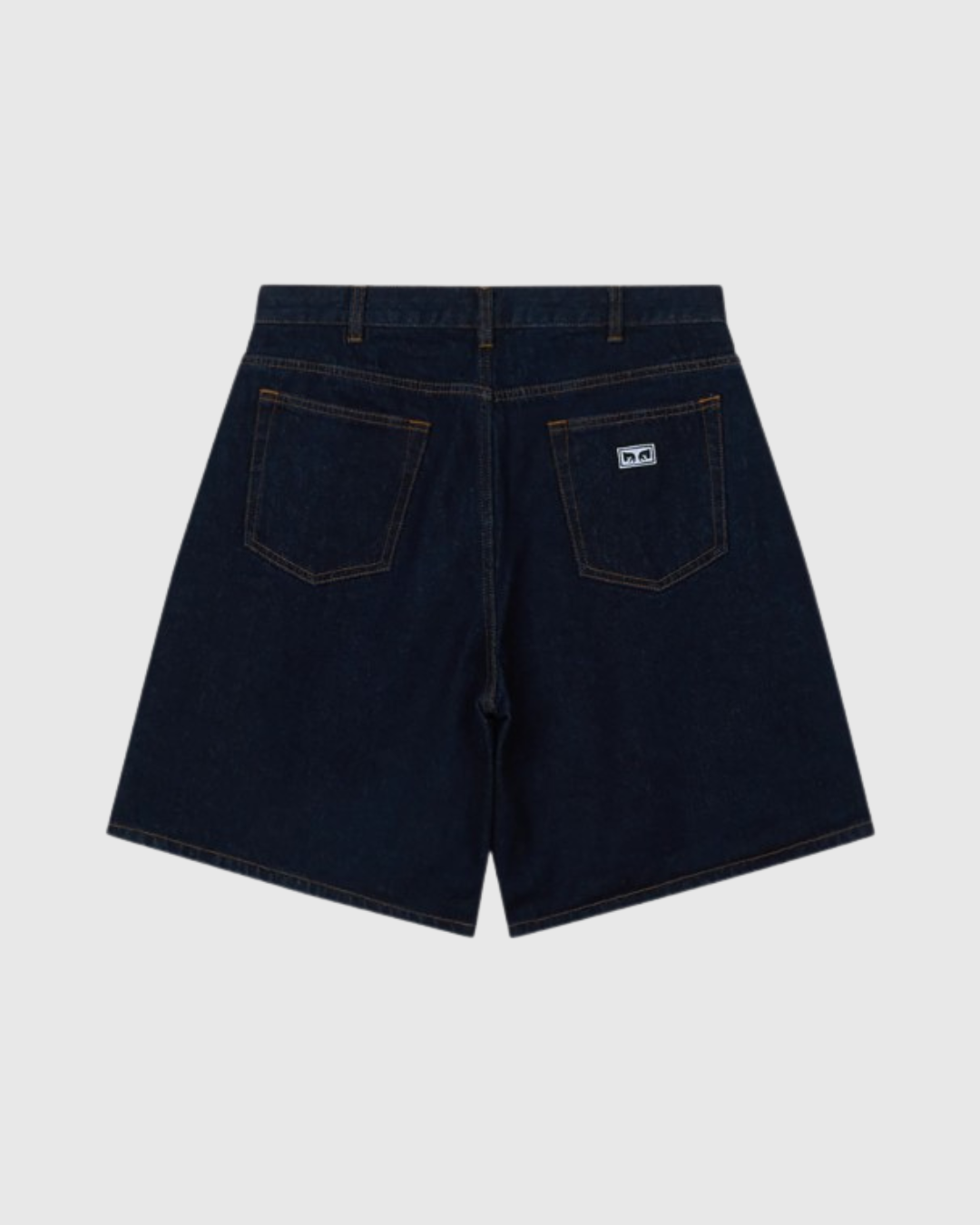 Obey Short - Bigwig Baggy Denim - Rinse Indigo