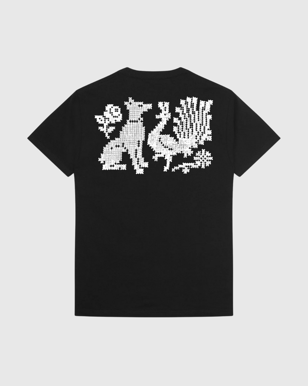 Passport Tee - Needlework - Black