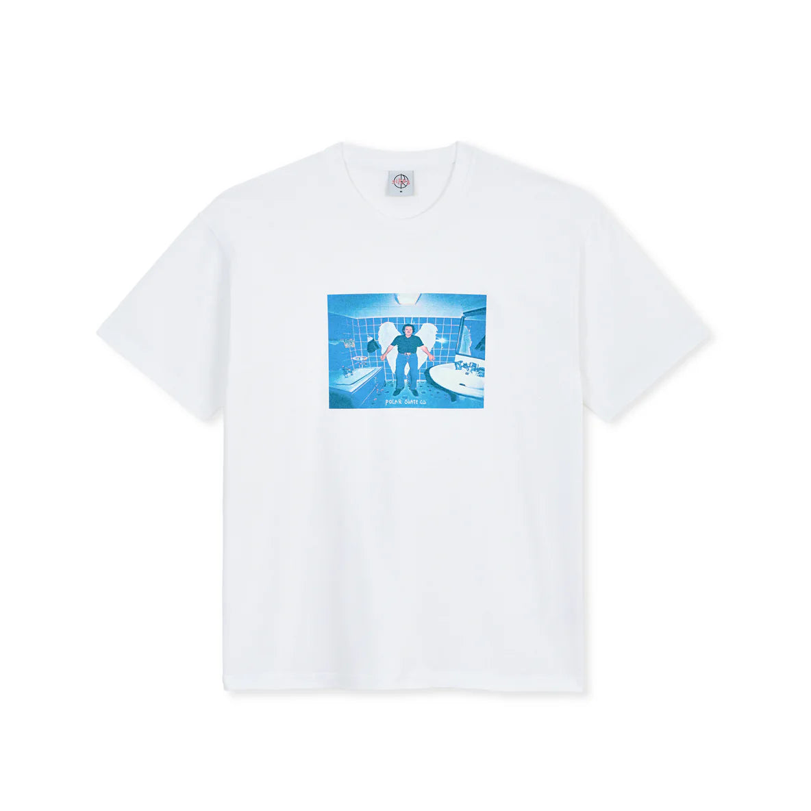 Polar Tee - Angel Man - White