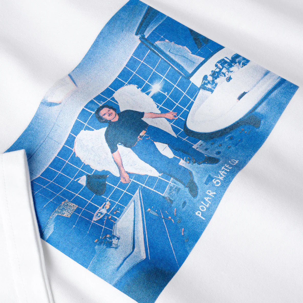 Polar Tee - Angel Man - White