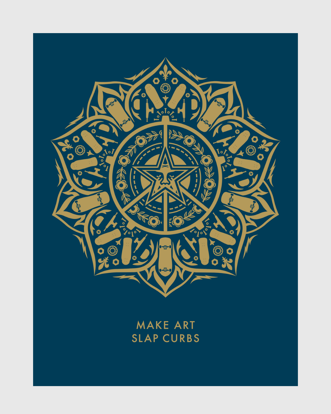 Slappy Challenge 2025 Poster - Blue