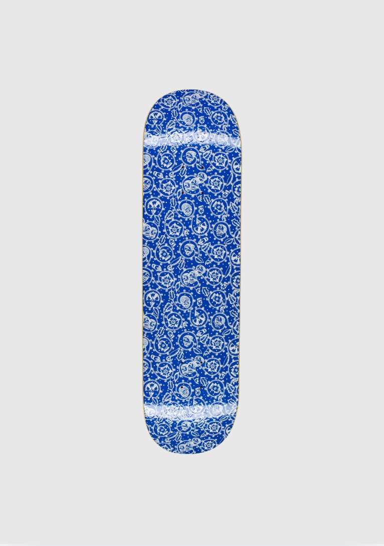 Fucking Awesome Board - Flower Face Blue/White - 8.25"