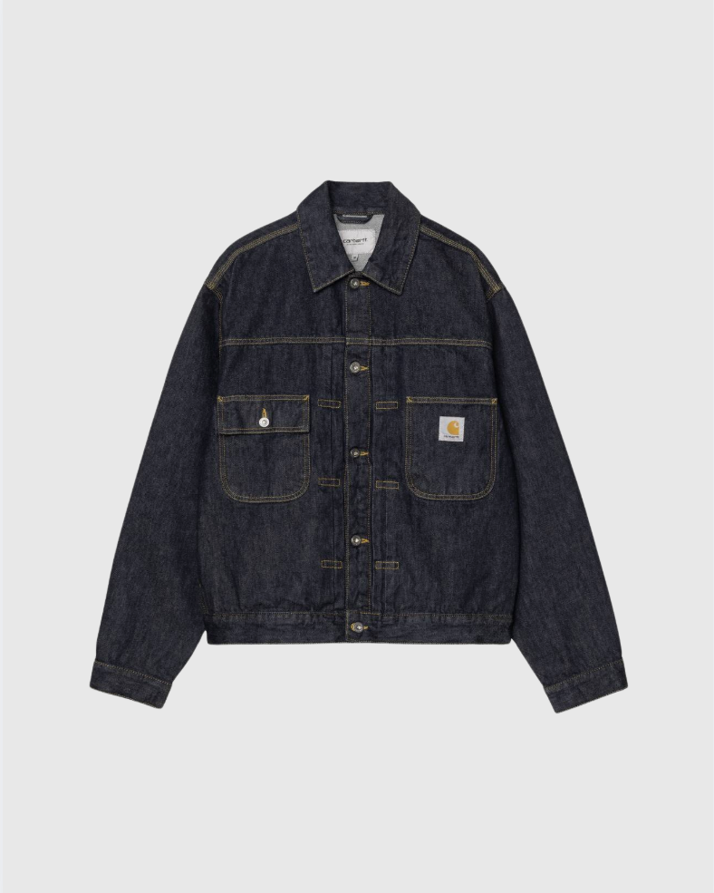 Carhartt Wip Jacket - Belmar - Blue Rinsed