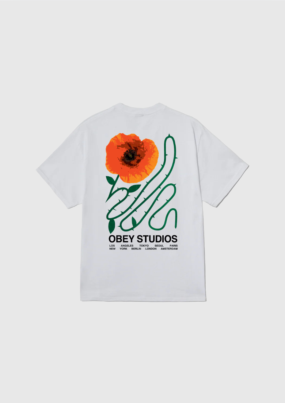 Obey Tee - Moves Of Life - White