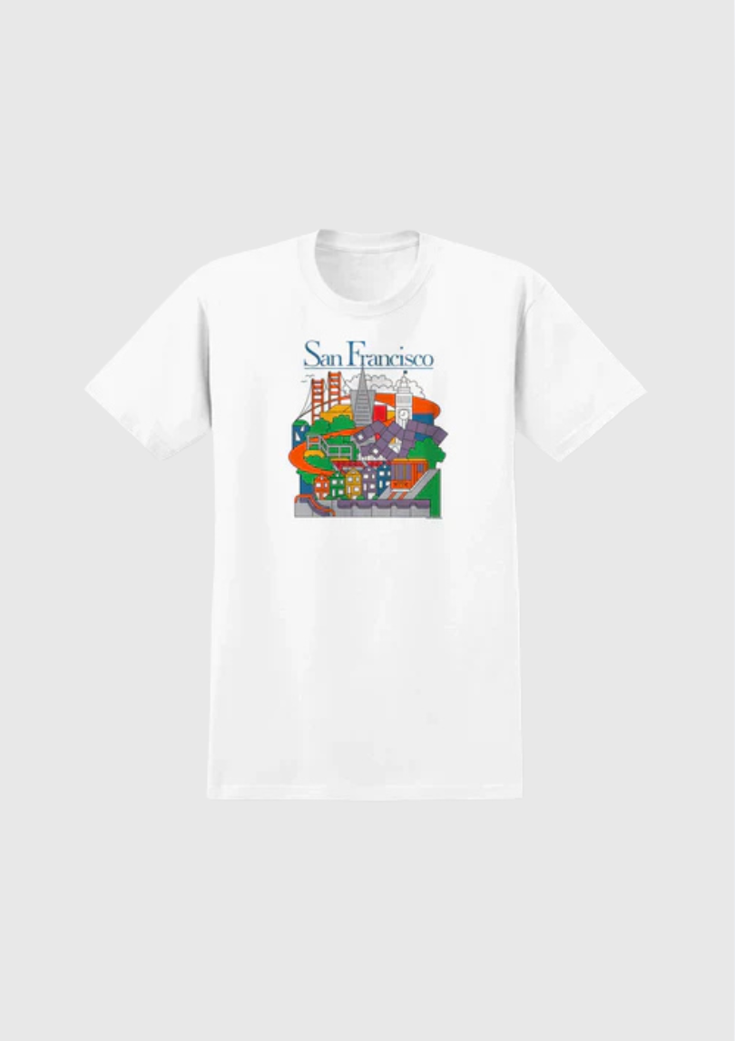 Real Tee - SF Travel - White