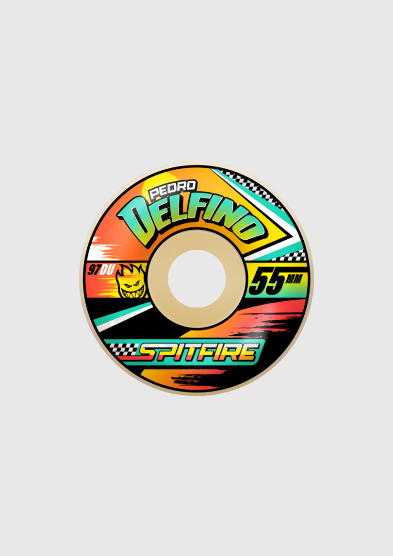 Spitfire Wheels - F4 Conical Full Delfino Turbo - 55mm - 97D