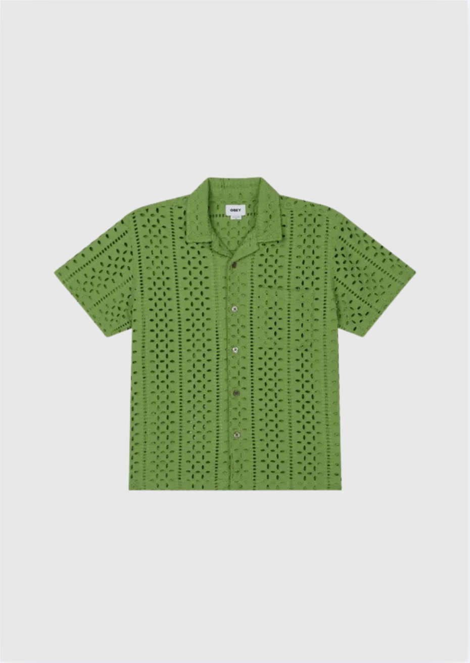 Obey Chemise - Joe Woven - Piquant Green Multi