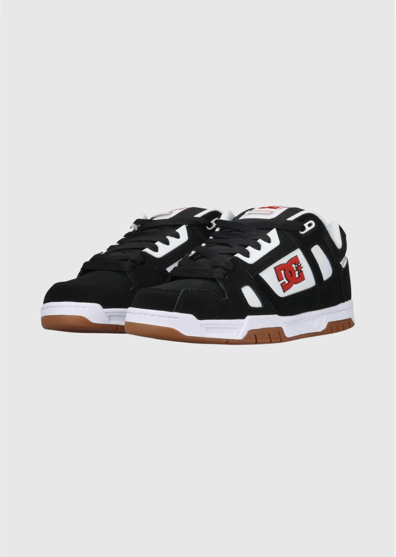 DC Shoes - Stag - Black/White/Red