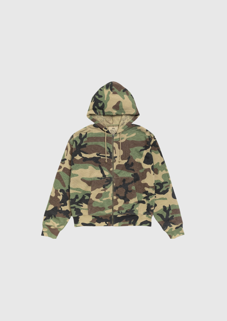Stussy Thermal - Light Weight Thermal Hood - Camo