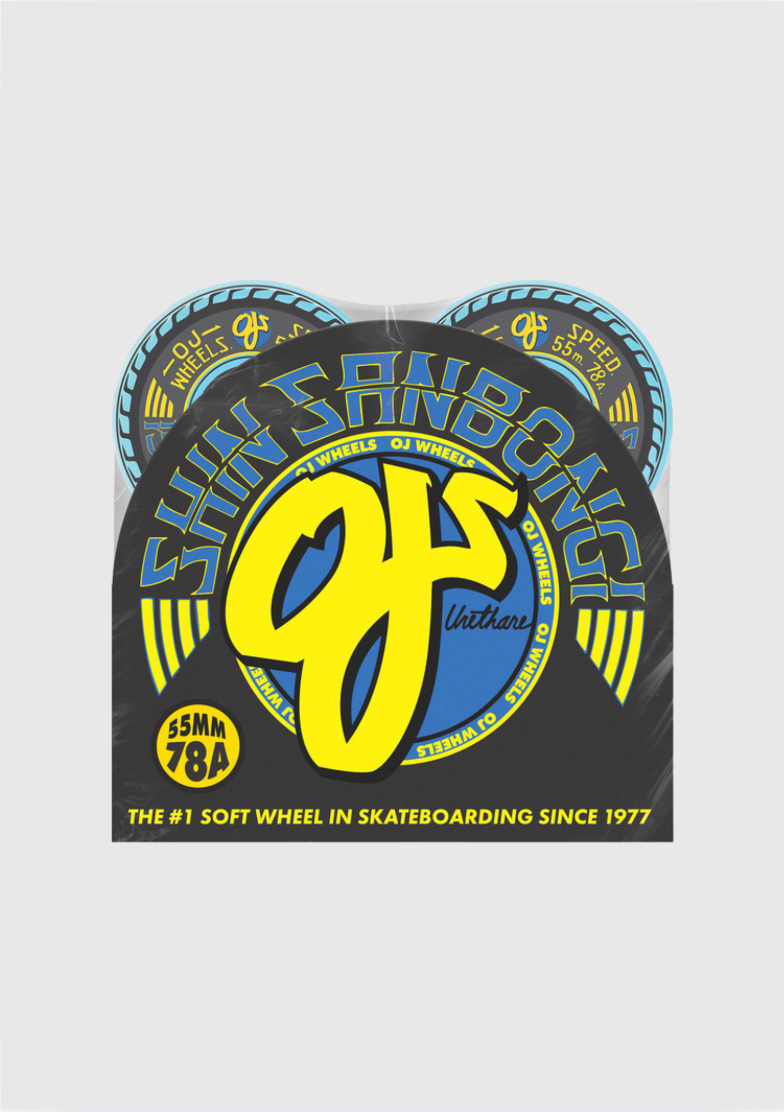 OJ Wheels - Sanbongi 55mm Mini Super Juice Blue - 78A