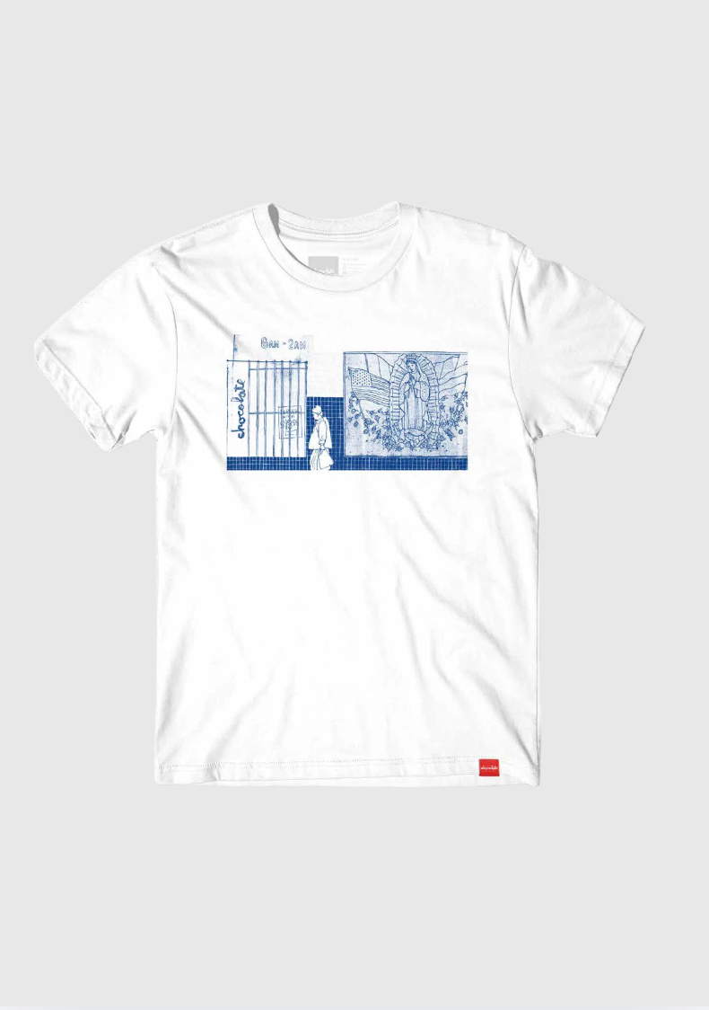 Chocolate Tee - Unearthed Hecox - White