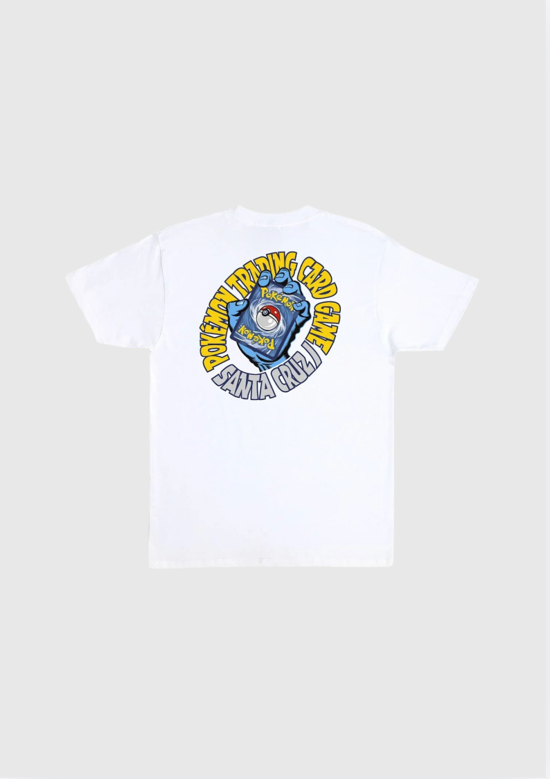 Santa Cruz Tee - Pokemon TCG Hand - White