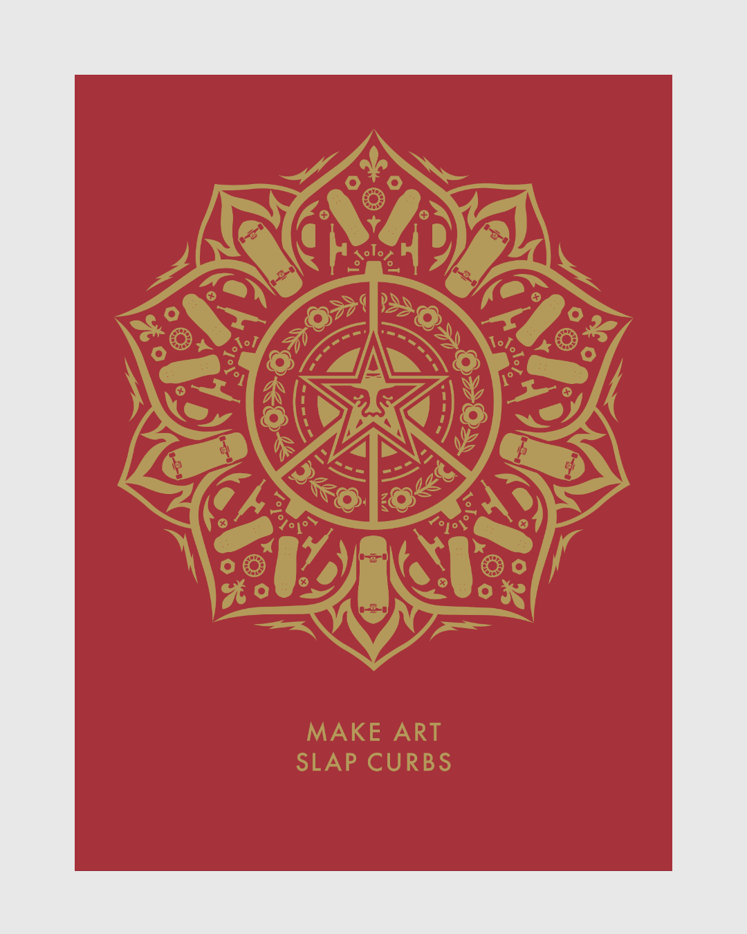 Slappy Challenge 2025 Poster - Red