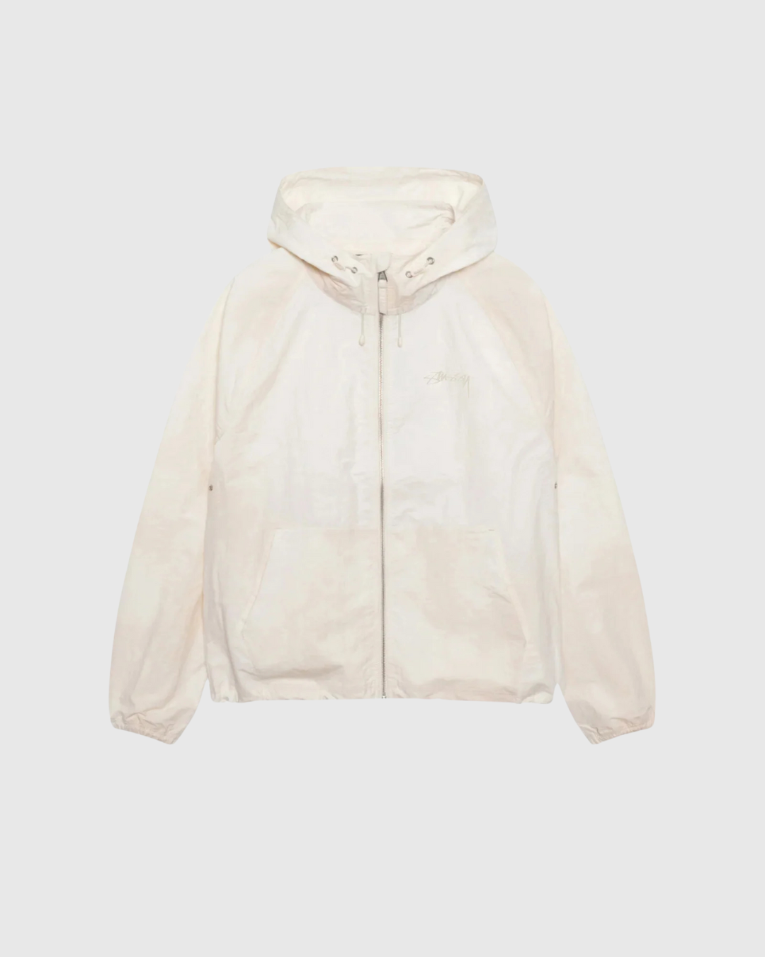 Stussy Jacket - Beach Shell Wave Dye - Bone