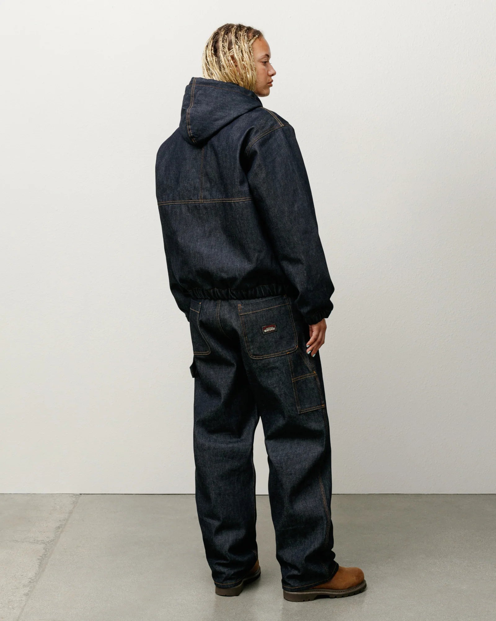 Stussy Jacket - Work Denim - Raw Indigo