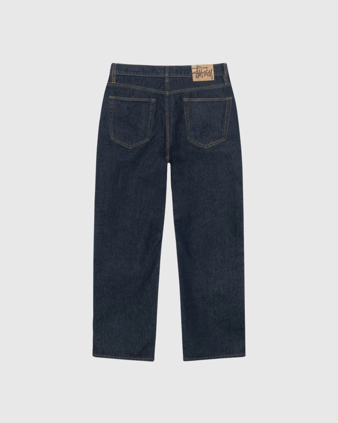 Stussy Pant - New Classic Jeans Denim - Rinsed Indigo
