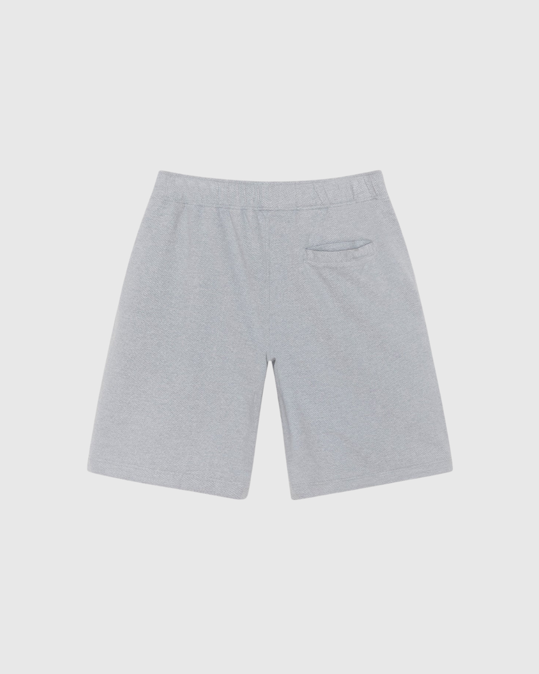Stussy Short - Double Layer Jersey - Heather Grey