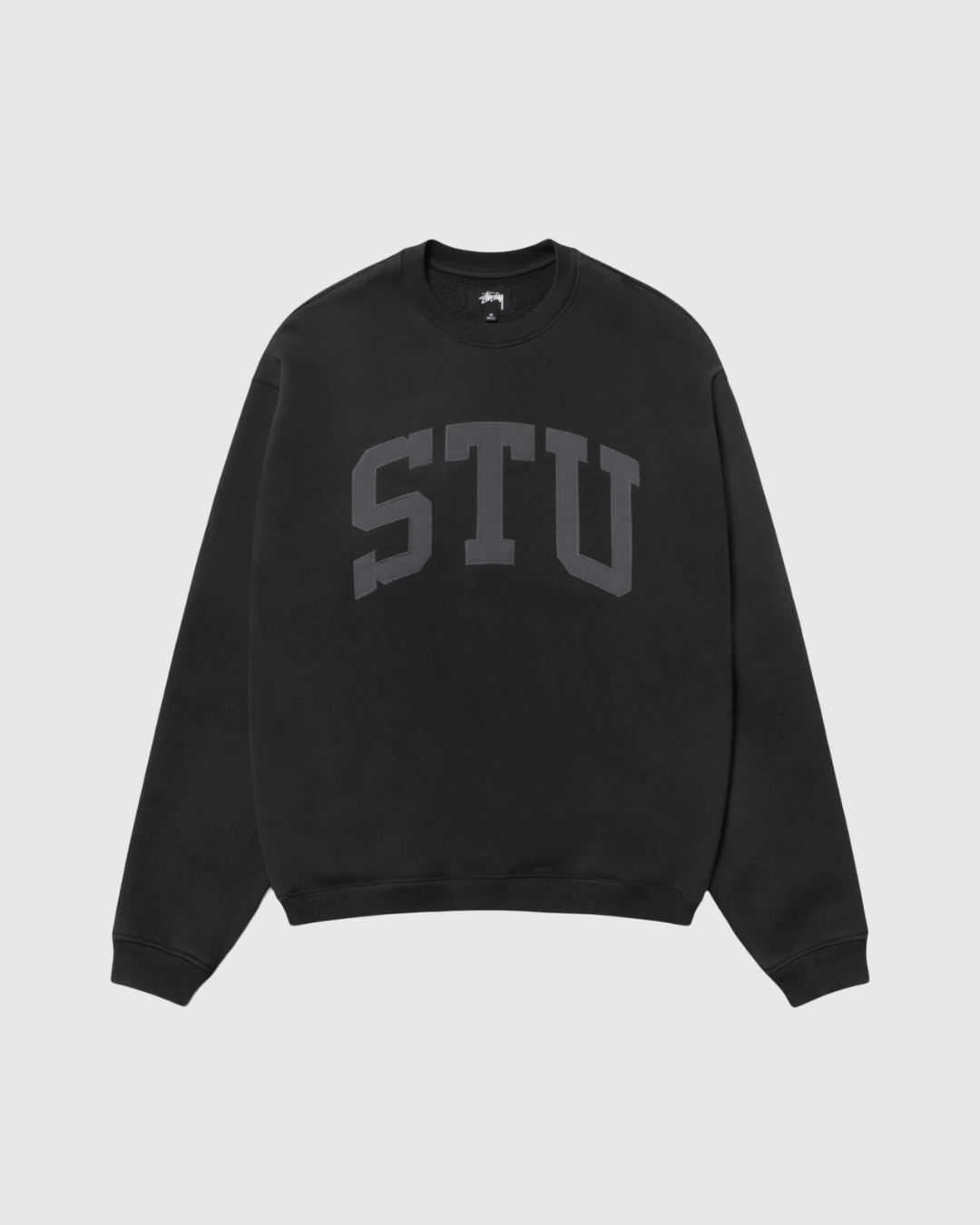 Stussy Crew - Stu Applique - Black