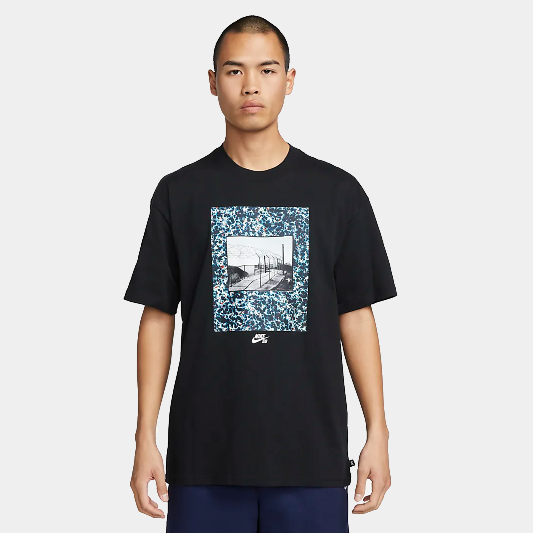 tee-shirt nike sb skatesport noir