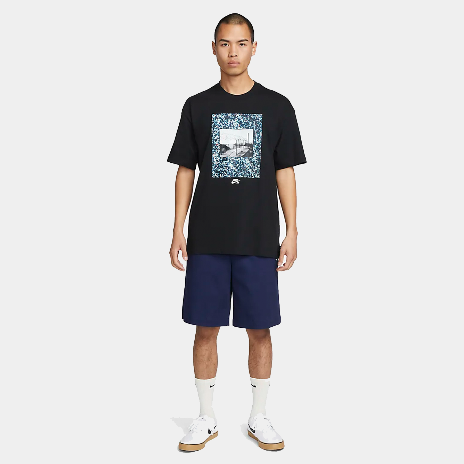NIke SB Tee - Skatespot - Black