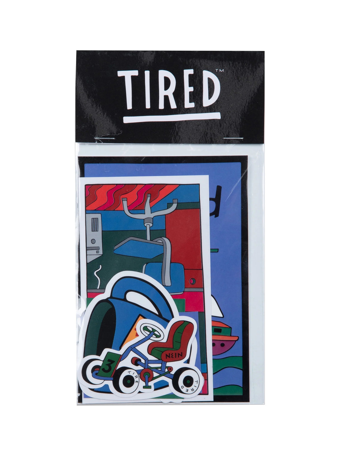 Tired Stickers Pack - FW23 Season Sticker