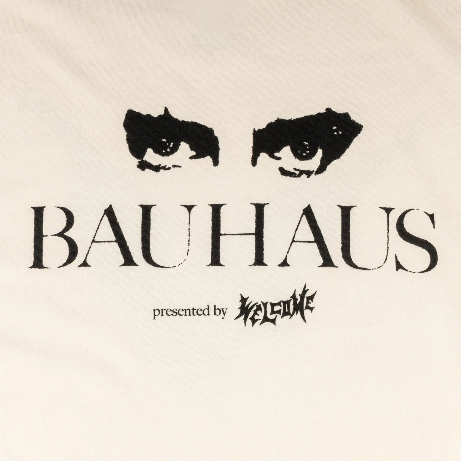 Welcome Tee - Bauhaus - Bloom Garment - Bone