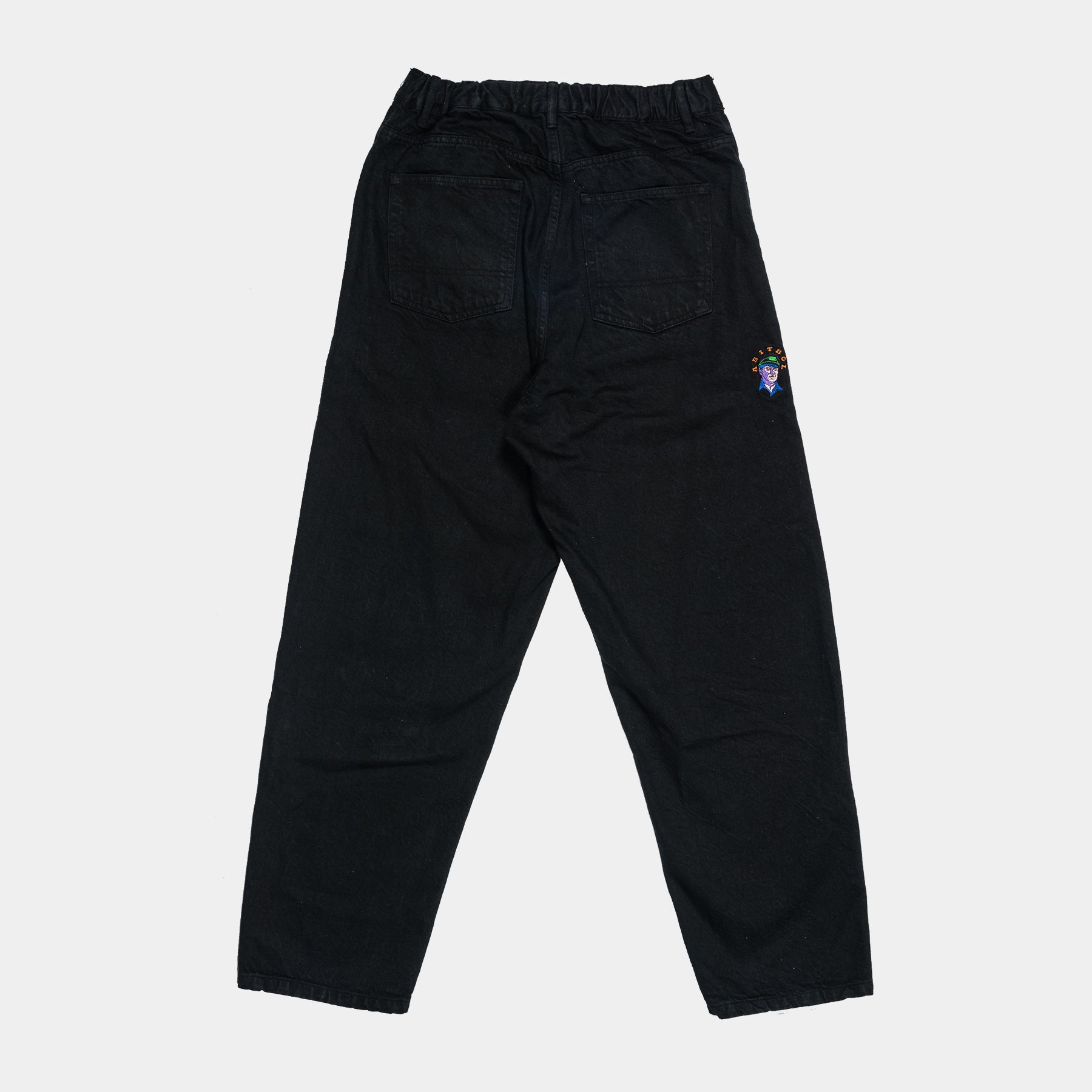 Lug Denim Pant - Abitbol - Black Noir