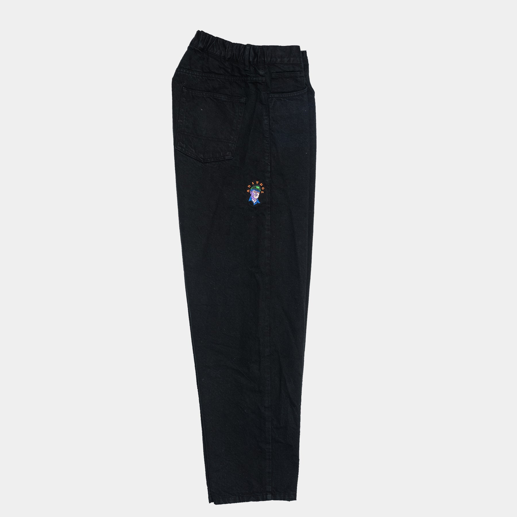 Lug Denim Pant - Abitbol - Black Noir